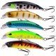  Lifelike Slow Sinking minnow hard Lure (5 Pack)
