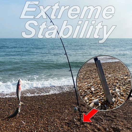 Shirokazu Marine Grade 316 Portable Surf Rod Holder