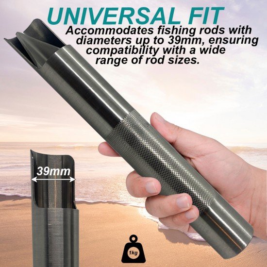 Shirokazu Marine Grade 316 Portable Surf Rod Holder